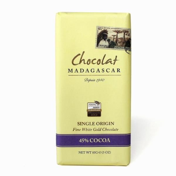 ショコラマダガスカル ホワイトゴールドチョコレート45%■