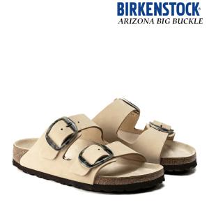 (FINAL SALE) ビルケンシュトック サンダル レディース アリゾナ ビッグバックル ヌバックレザー ナローフィット(幅狭) BIRKENSTOCK ARIZONA