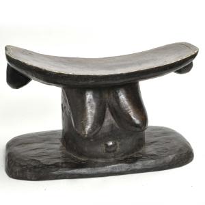 ふるさと納税 アフリカ コートジボワール バウレ族 折畳椅子 その他