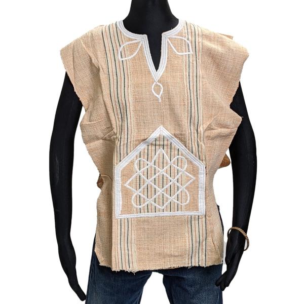 セヌフォ族 ポンチョ シャツ アフリカ 民族衣装