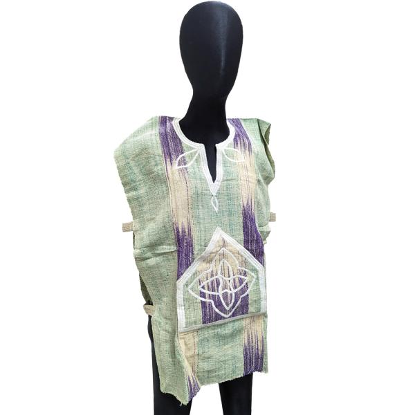 セヌフォ族 ポンチョ シャツ アフリカ 民族衣装 M