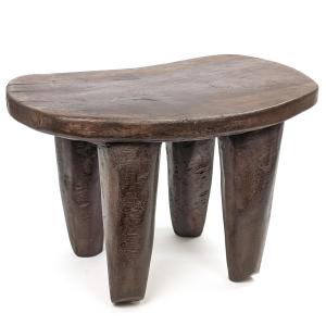 セヌフォ族腰掛 座面39x29cm アフリカの家具 スツール 椅子