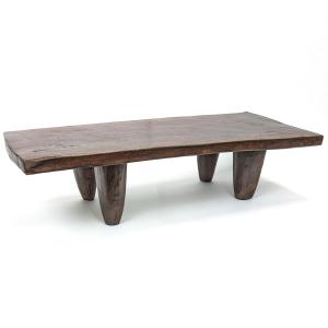 セヌフォ族テーブル兼ベンチ　座面101×41cm　アフリカの家具｜afromode
