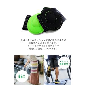 足裏サポーター 足裏クッション 足裏アーチサポ...の詳細画像3