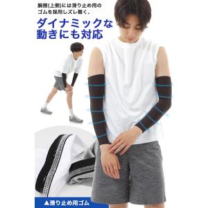 アームカバー メンズ スポーツ UVカット 2...の詳細画像3