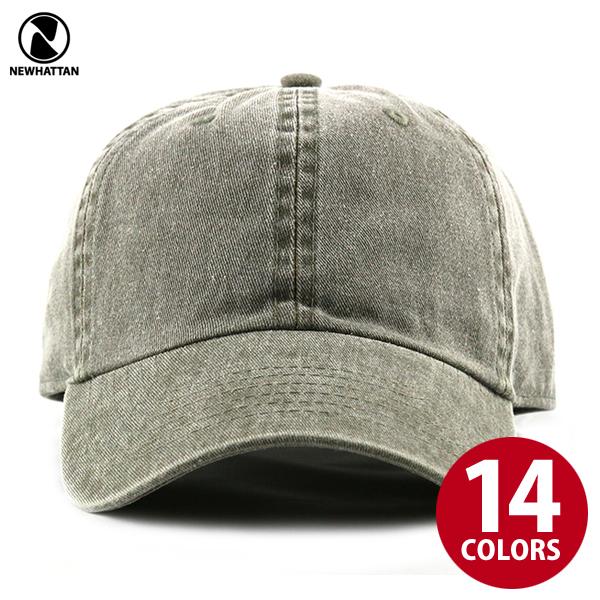 NEWHATTAN（ニューハッタン）：ピグメント ベースボール キャップ/メンズ＆レディース/ファッ...