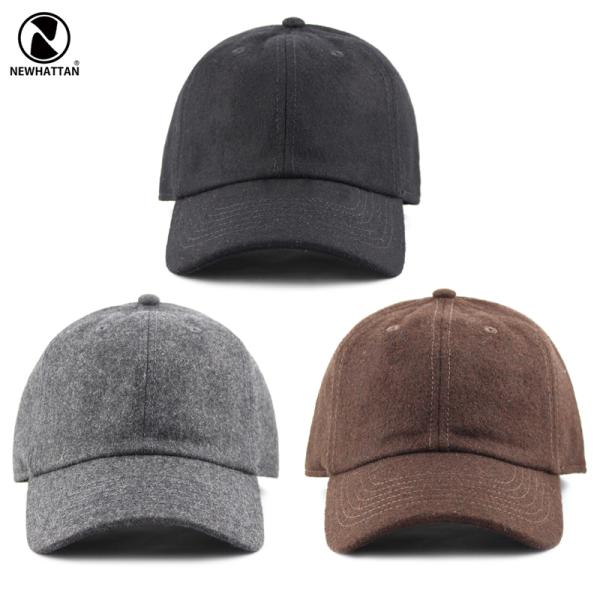 NEWHATTAN（ニューハッタン）：ウール ブレンド キャップ/メンズ＆レディース/ファッション ...