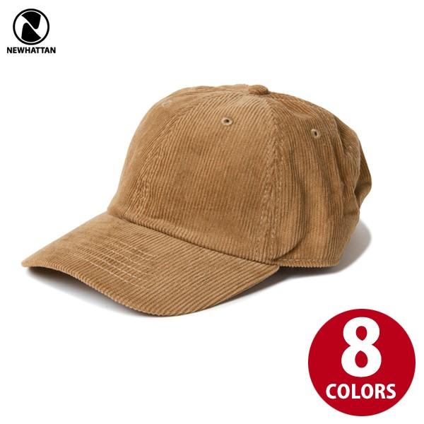 NEWHATTAN（ニューハッタン）：コーデュロイ ベースボール キャップ/メンズ＆レディース/ファ...