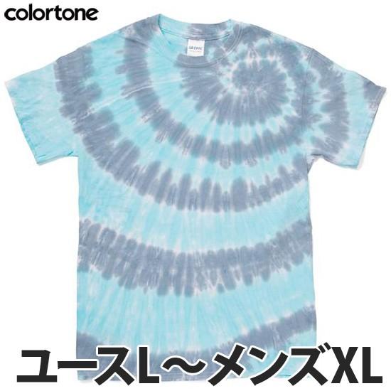 colortone（カラートーン）：5.3 oz ジャパン エクスクルーシブ タイダイTシャツ/コー...