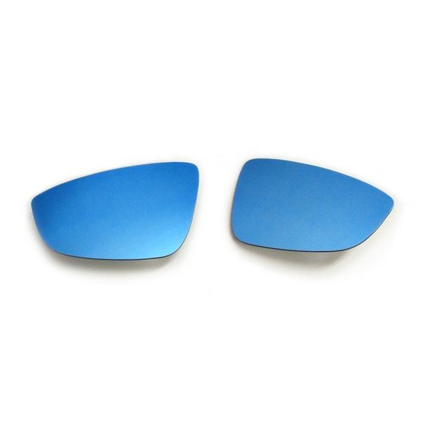 AutoStyle ワイドビューブルードアミラーレンズ 純正交換タイプ VW ザ・ビートル/シロッコ...