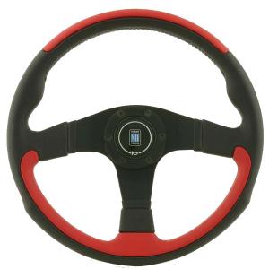 ナルディNARDI ラリー350　Ｎ755 パンチングレザー レッドステッチ 41IJuQf40NL.jpg