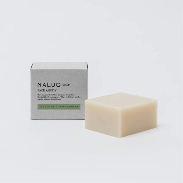 石鹸 植物油脂 天然由来成分 保湿 フェイス＆ボディソープ 100g モミ×コメヌカ 米ぬか fup...