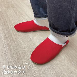 スリッパ 帆布バブーシュM おしゃれ 室内 洗...の詳細画像3