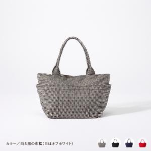 sasicco ポッシュトートM｜6つのポケットが備わった機能的トートバッグ（Mサイズ）｜日本製 柔道着で作った三河木綿刺し子織のカバン｜sasicco正規販売代理店