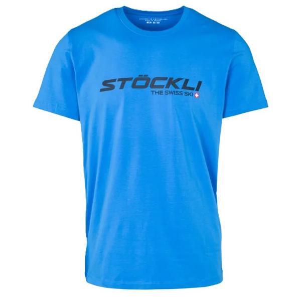 国内未発売/正規輸入！26ストックリー　ストレッチ・Tシャツ　アズーロ:海外のMサイズ（概ね日本でL...