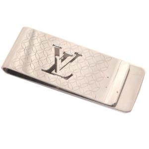 ルイ ヴィトンLOUIS VUITTON パンス ビエ シャンゼリゼ マネークリップ スチール シルバー M65041 AN0158【中古】｜ag200302