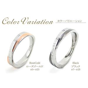 ペアリング 刻印無料 ステンレス リング ペア...の詳細画像2