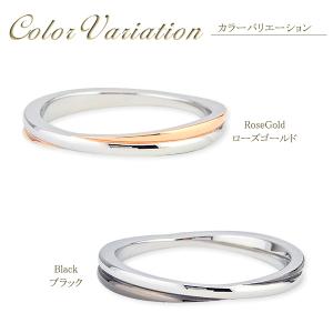 ペアリング 刻印 ステンレス 結婚指輪 ペア ...の詳細画像1