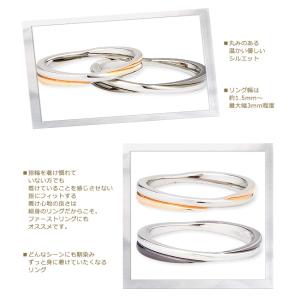 ペアリング 刻印 ステンレス 結婚指輪 ペア ...の詳細画像3