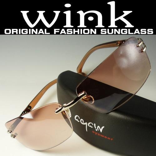 WINK（ウィンク）サングラス デカサン/レディース/UV 紫外線カット