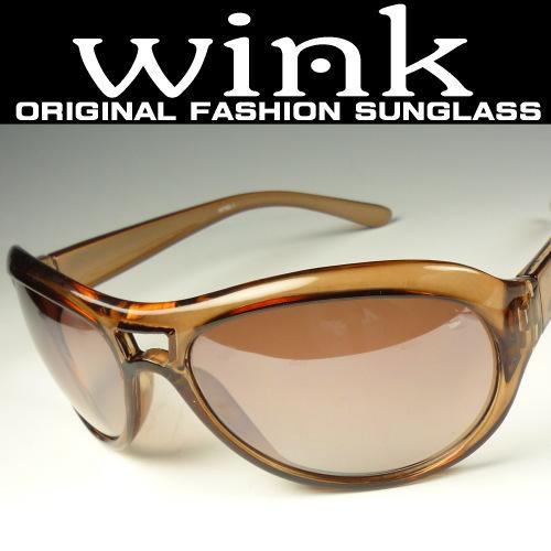 WINK（ウィンク） サングラス UV 100％ カット デカサン/レディース
