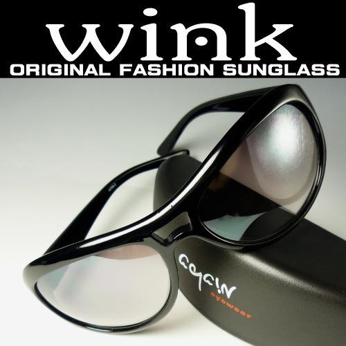 WINK（ウィンク） サングラス UV 100％ カット デカサン/レディース