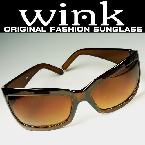 ★完売御礼★WINK（ウィンク） サングラス UV 100％ カット デカサン/レディース