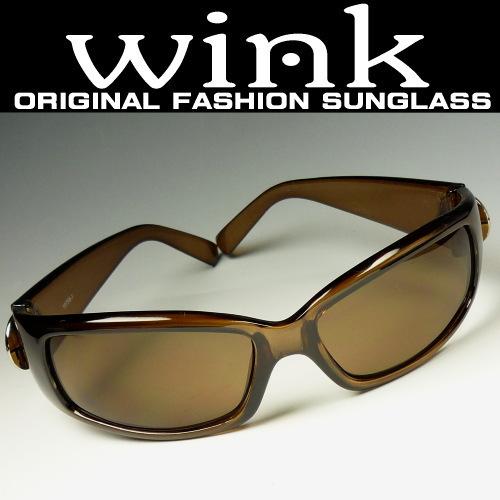 WINK（ウィンク） サングラス UV 100％ カット デカサン/レディース