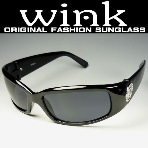 WINK（ウィンク） サングラス UV 100％ カット デカサン/レディース
