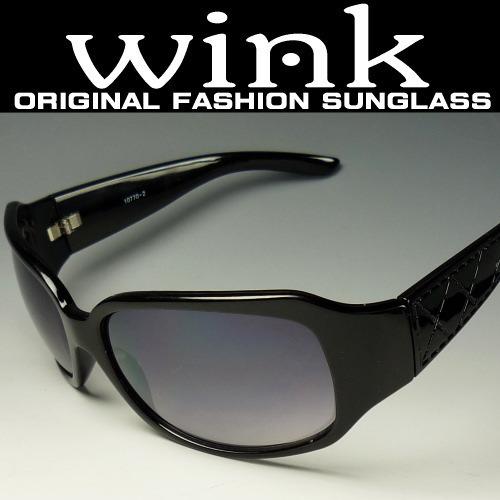 WINK（ウィンク） サングラス UV 100％ カット デカサン/レディース