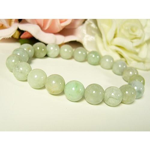 ★完売御礼★天然記念物に指定された稀少天然石！糸魚川翡翠/天然石ブレスレット10mm/1点もの