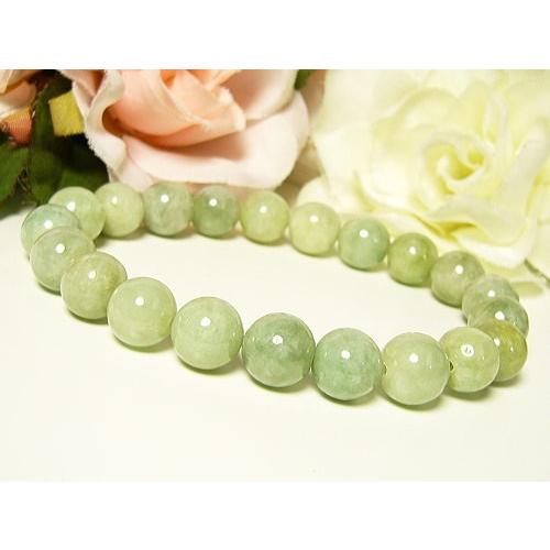 天然記念物に指定された稀少天然石！糸魚川翡翠/ブレスレット10mm（腕回り16〜17cm)