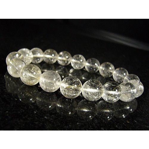 シルバールチル/天然石パワーストーンブレスレット/11mm/1点もの