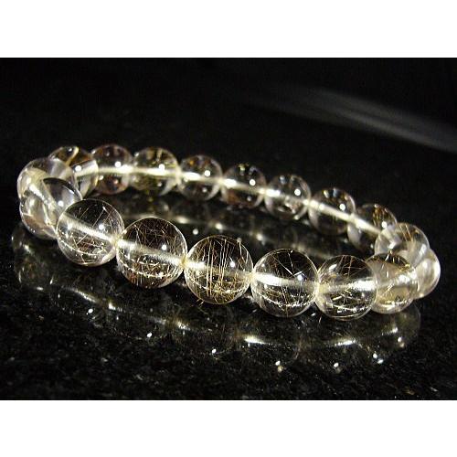 シルバールチル/天然石パワーストーンブレスレット/11mm/1点もの