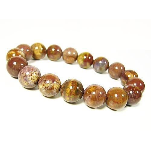 F[良色]ヒマラヤアゲート/メノウ瑪瑙/天然石パワーストーン12mm/1点もの