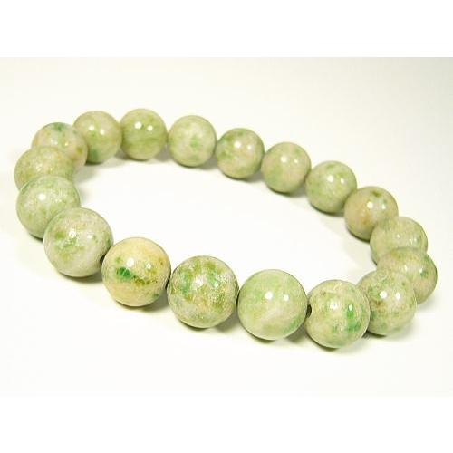 天然記念物に指定された稀少天然石！糸魚川翡翠/天然石ブレスレット12mm