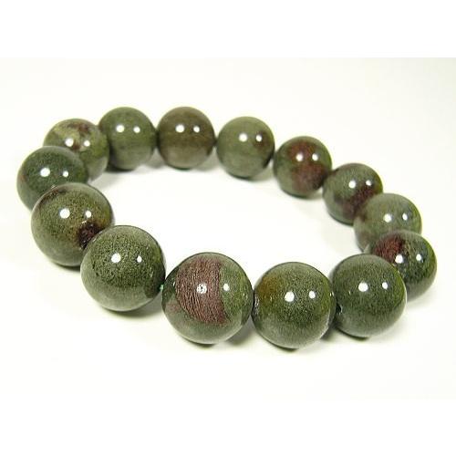 ≪超高品質≫デビルキラークオーツ・究極の魔除け水晶/天然希少水晶14mmブレスレット/1点もの