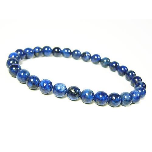 ≪良色≫ラピスラズリ/天然石パワーストーンブレスレット6mm/1点もの