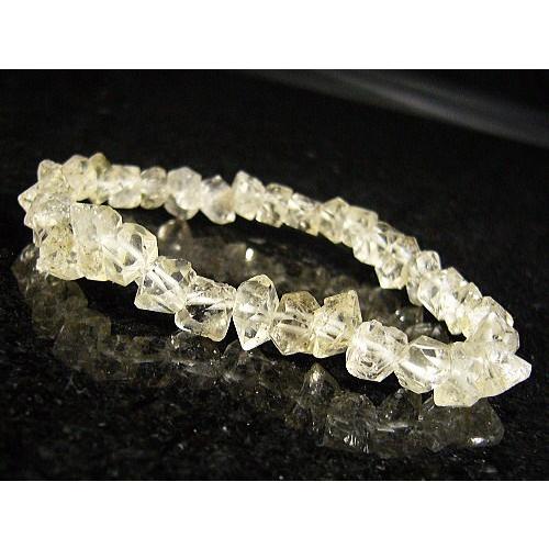 ★完売御礼★大粒ハーキマーダイヤモンド/天然石ブレスレット/1点もの