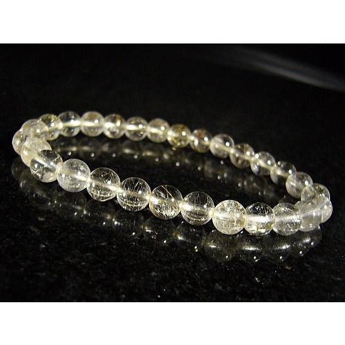 シルバールチル/天然石パワーストーンブレスレット/7mm/1点もの