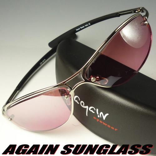 ★完売御礼★イタリーデザインAGAINサングラス/サングラス メンズ UV 100％ カット