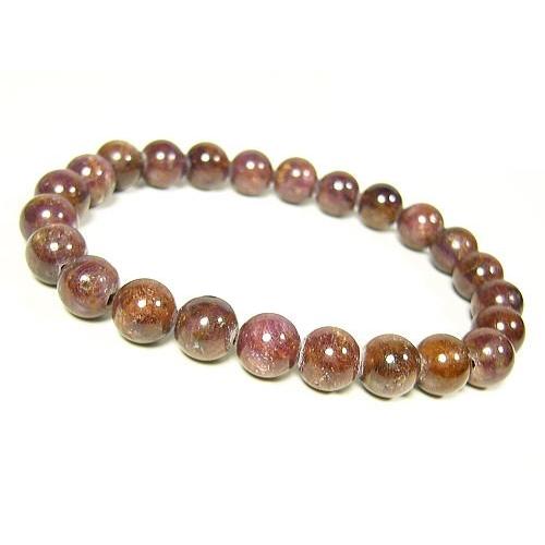 ★完売御礼★天然宝石ルビーブレスレット/8mm/1点もの