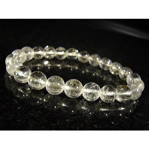 ★完売御礼★シルバールチル/天然石パワーストーンブレスレット/8mm/1点もの