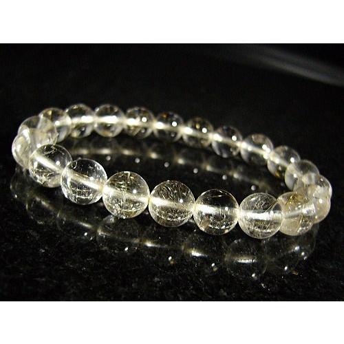シルバールチル/天然石パワーストーンブレスレット/9mm/1点もの