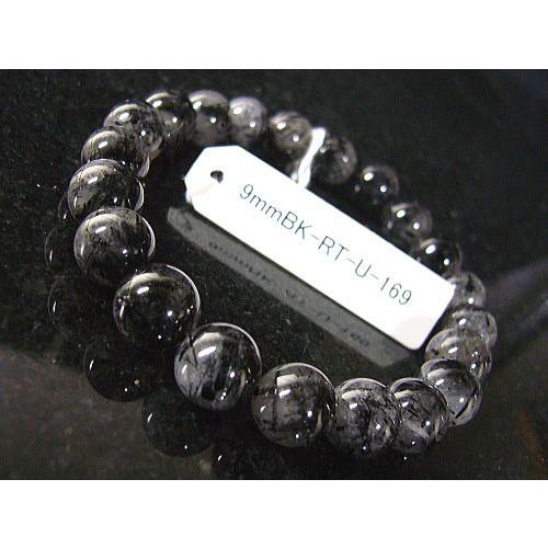 ★完売御礼★9mmブラックルチル/天然石パワーストーン≪安心の写真現物1点もの≫