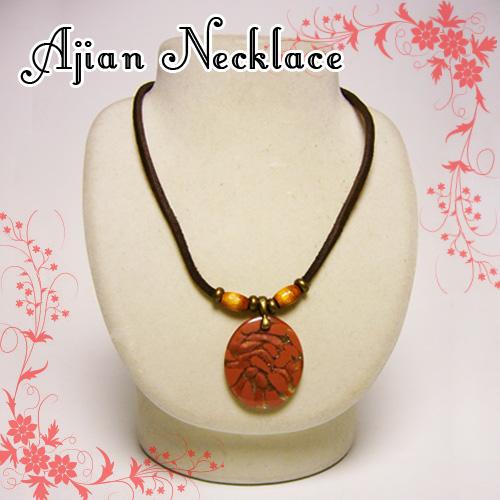 アジアンなネックレス(ペンダントチョーカー)♪♪シンプルコーデのアクセントに♪♪
