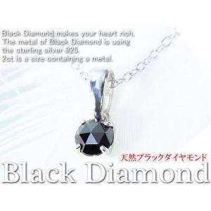 ★完売御礼★ブラックダイヤモンド天然宝石ネックレス