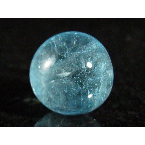 ★完売御礼★宝石ブルートパーズ/15mm・丸玉パワーストーン/1点もの