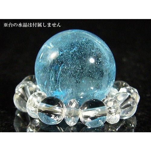 ★完売御礼★宝石ブルートパーズ/19mm・丸玉パワーストーン/1点もの