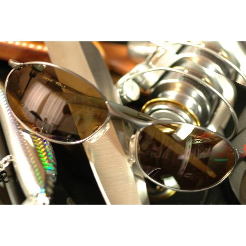 「冒険王」偏光サングラス=FANDY=ストレートテンプル